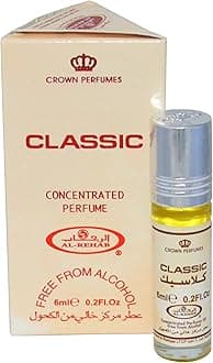 AL-Rehab Classic Imported Original UAE Floral Liquid Attar For Unisex, 6ml