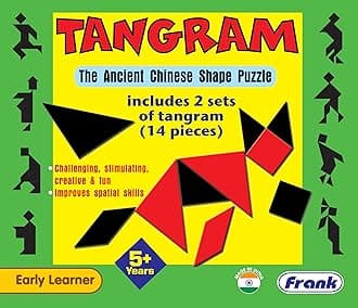 Frank Tangram Puzzle for Kids for Age 5 Years Old and Above