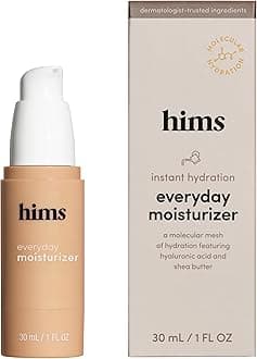 hims Everyday Moisturizer for Men - Lightweight, Hydrating Men's Face Moisturizer with Hyaluronic Acid and Shea Butter - 30ml/1 fl oz