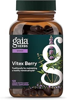 Vitex Berry - Vitex Traditionally Used to Support Hormone Balance for Women & a Healthy Menstrual Cycle* - 120 Vegan Liquid Phyto-Caps (60 Servings)