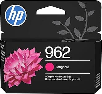 HP 962 Magenta Ink Cartridge | Works with OfficeJet 9010, Pro 9010, 9020 | Eligible for Instant Ink | 3HZ97AN