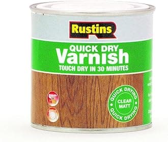 Rustins Quick Dry Varnish Clear Matt 250ml