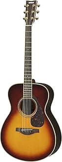 Yamaha L-Series LS6 Concert Size Acoustic-Electric Guitar - Rosewood, Brown Sunburst