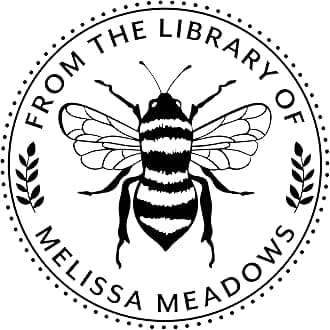 Personalized Book Embossers & Stamps - Personalize a Book Embosser, Wood Stamp, or Self-Inking Mount (Bee, Round)