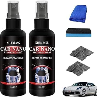 Car Scratch Repair Nano Spray, Car Nano Repairing Spray, Polishing Nano Coating Agent, Fast Repairing Scratch Spray - Scratch Removal For All Car Body (100ml-2Pcs)