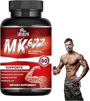 𝐈𝐛𝐮𝐭𝐚𝐦𝐨𝐫𝐞𝐧 𝐌𝐊677 𝐂𝐚𝐩𝐬𝐮𝐥𝐞𝐬, 𝐌𝐊677 𝐂𝐚𝐩𝐬𝐮𝐥𝐞𝐬 for Men & Women, 𝐌𝐊-677 𝐂𝐚𝐩𝐬𝐮𝐥𝐞𝐬, Increased Power, Supports Bone Health -60 Count (1pcs)