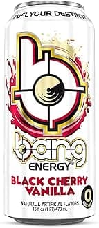 Bang Energy Drinks - 6, 16 ounce cans (Black Cherry Vanilla)
