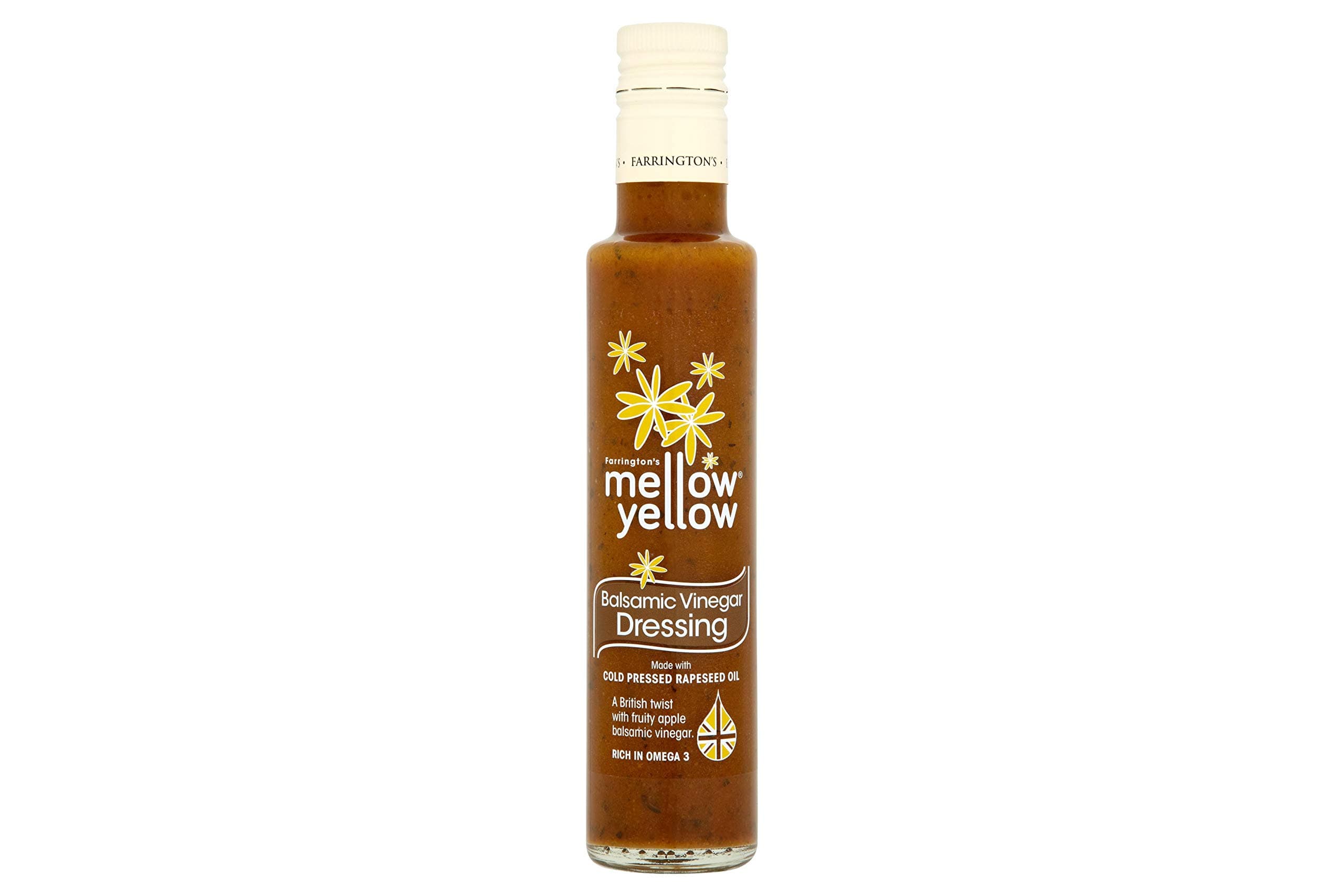 Farringtons Mellow Yellow Balsamic Vinegar Salad Dressing (250ml)