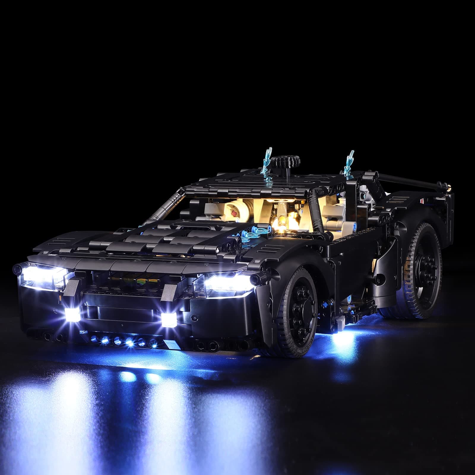 YEABRICKS LED Light for Lego-42127 Technic The Batmobile Building Blocks Model (Lego Set NOT Included)