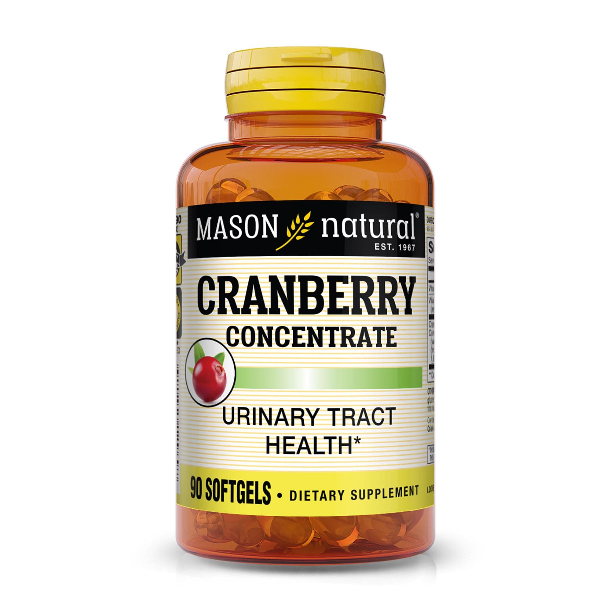 Natural, Standardized Cranberry Extract, 90 Softgels