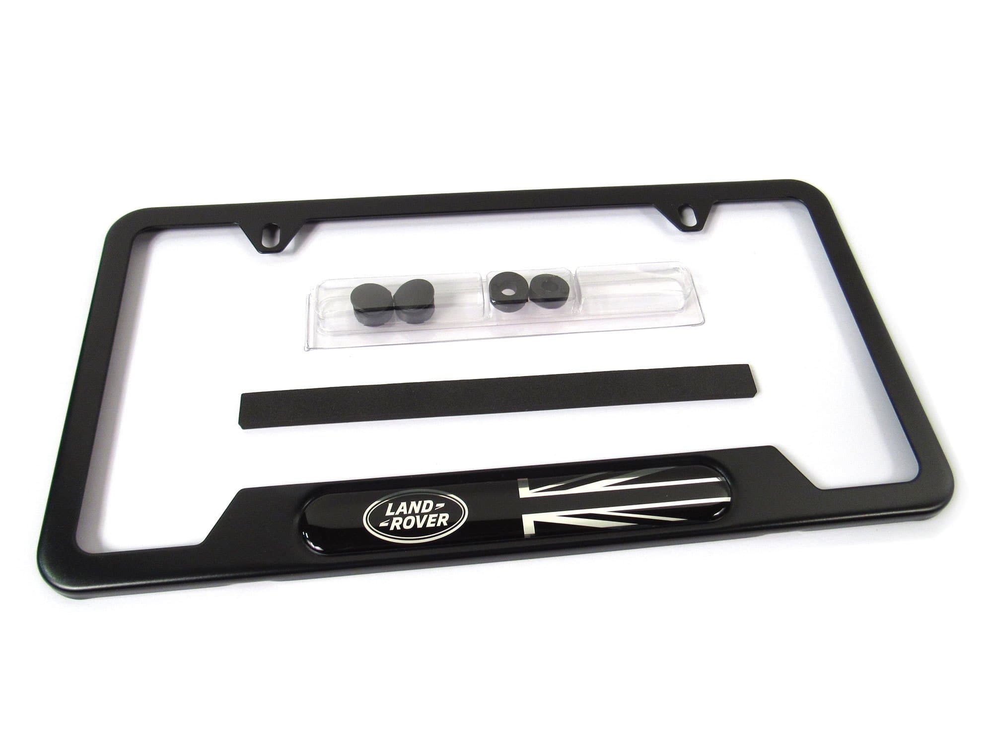 Land Rover Genuine Range Rover License Plate Frame - Matte Black