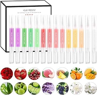 Nail Cuticle Oil Pen, Nail Oil Pen Nourishment Polish with Vitamins Moisturized Nail Oil Cuticle Pen for Dry Damaged Cuticles (14 pcs)