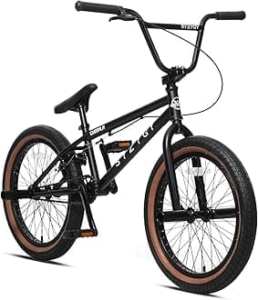 Syzygy 20 Inch Freestyle BMX Bike Bicycles for Ages Over 6 Years Old Teen Beginner and Adult Riders, Multiple Color