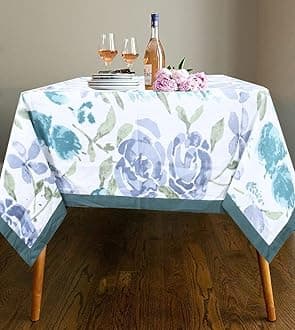 Dining Table Cover 4 Seater-Teal