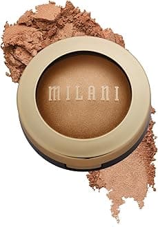 Milani Highlighter Makeup - Baked Contour Powder & Face Highligher, Made in Italy - Bronze Splendore