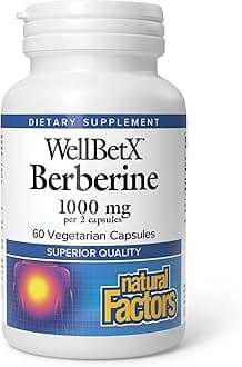 Wellbetx Berberine 500 Mg 60 Veg Capsules, 100 gm