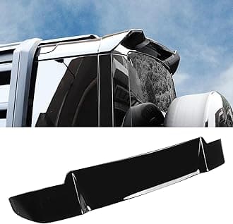 Rear Tail Spoiler Wing Trunk Lip Compatible with 2020-2024 Land Rover Defender 90 110 130 Exterior Accessories ABS Plastic Gloss Black