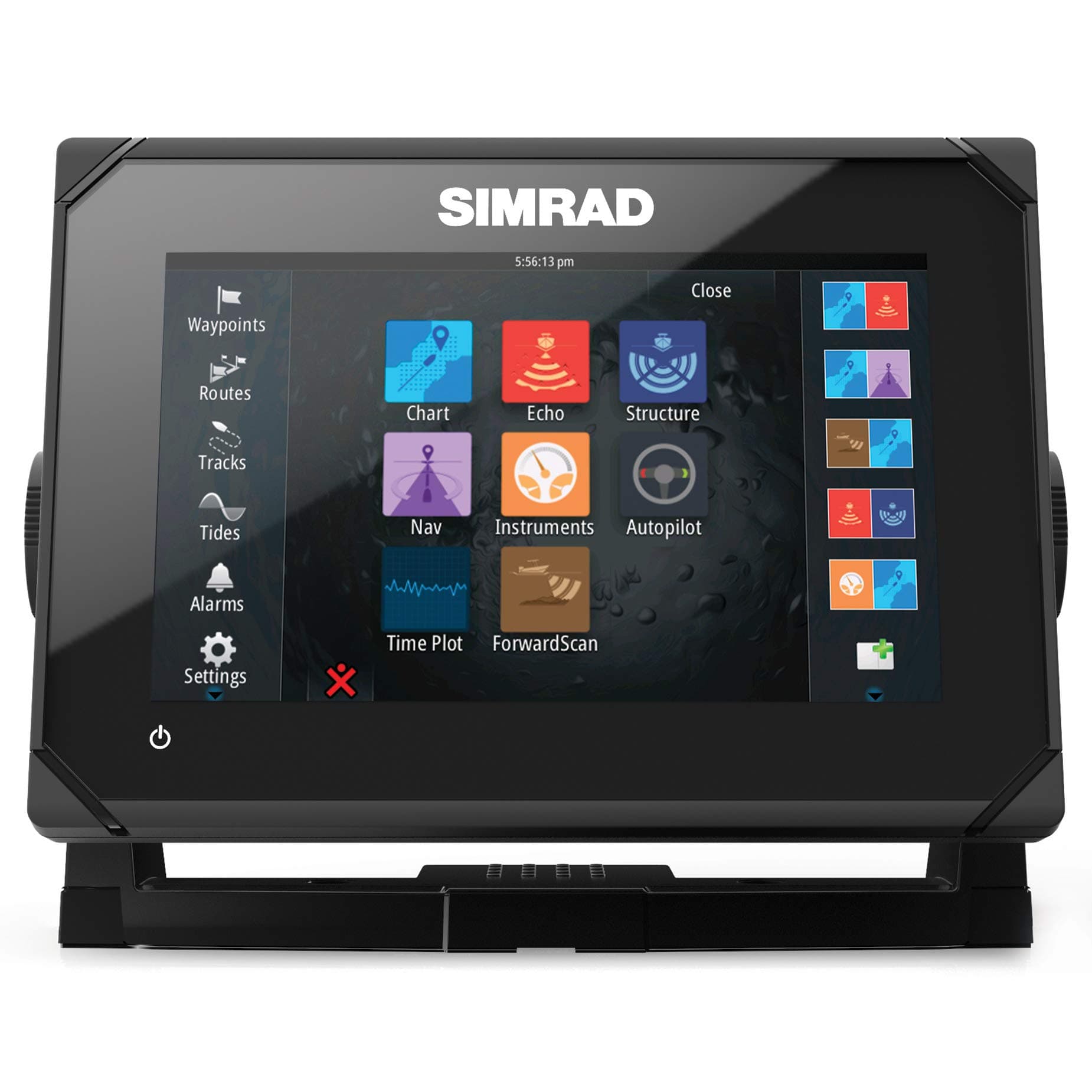 Simrad Go7 Xse Chartplotter With Med/High/Downscan T/M 000-12672-001