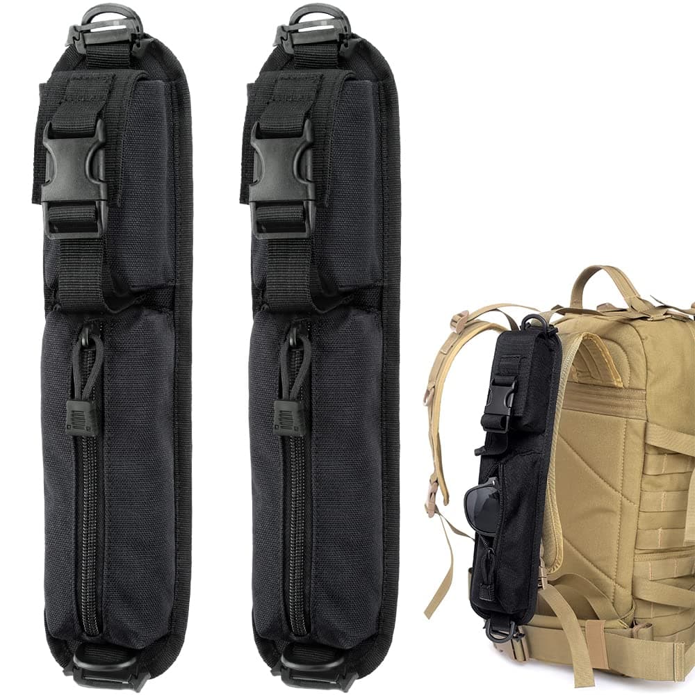 WYNEXTactical Molle Accessory Pouch, Backpack Shoulder Strap Bag Shoulder Tape Additional Bag Multifunctional Hunting Tools Pouch