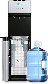 Brio 520 Series No Line Bottom-Loading Water-Cooler with Built-in 2 Stage Water-Filter