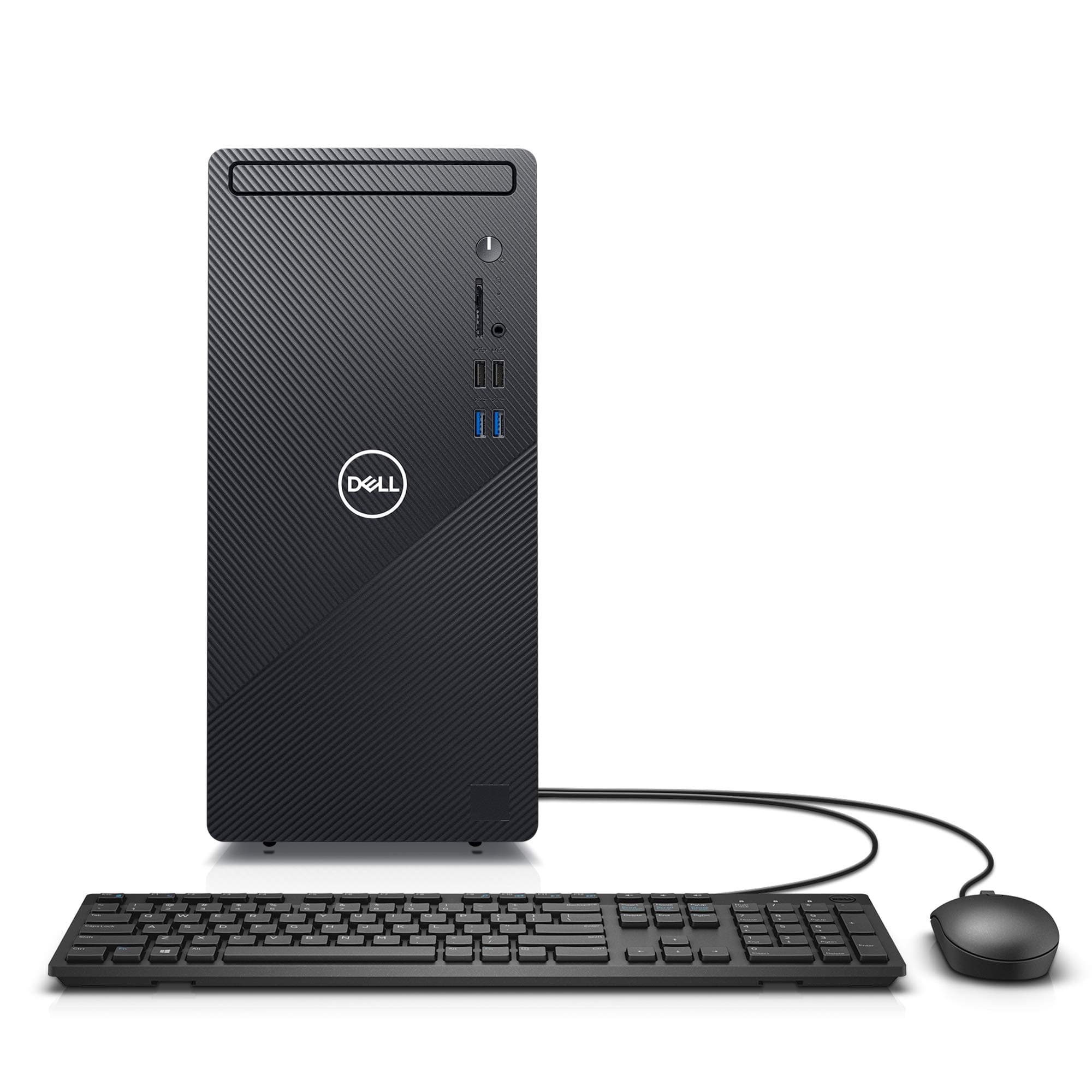 Inspiron 3880 Desktop Computer - Intel Core i5 10th Gen, 12GB Memory, 512GB Solid State Drive, Windows 10 Pro, 2 Year On-Site (Latest Model) - Black