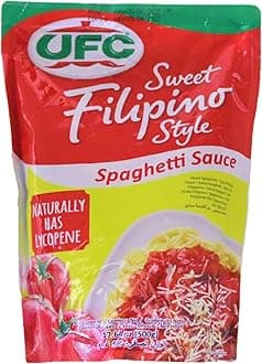 Ufc Spaghetti Sauce Sweet Filipino Style - 500 gm