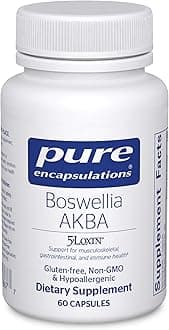 Pure EncapsulationsBoswellia AKBA - Supports Joint Health, Colon, Immune System, Gastrointestinal Tract & Cell Health* - with 5-LOXIN Boswellia Extract - Vegan & Non-GMO - 60 Capsules