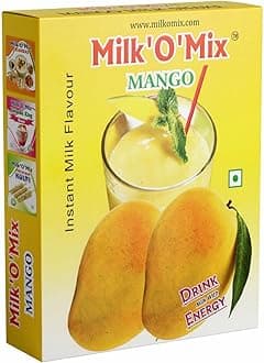 Milkomix Mango Falooda Instant Milk Flavour Drink Milk With Energy Box - 150G Pack Of 1