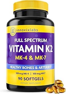 InnovixLabs Full Spectrum Vitamin K2 - 90 Capsules