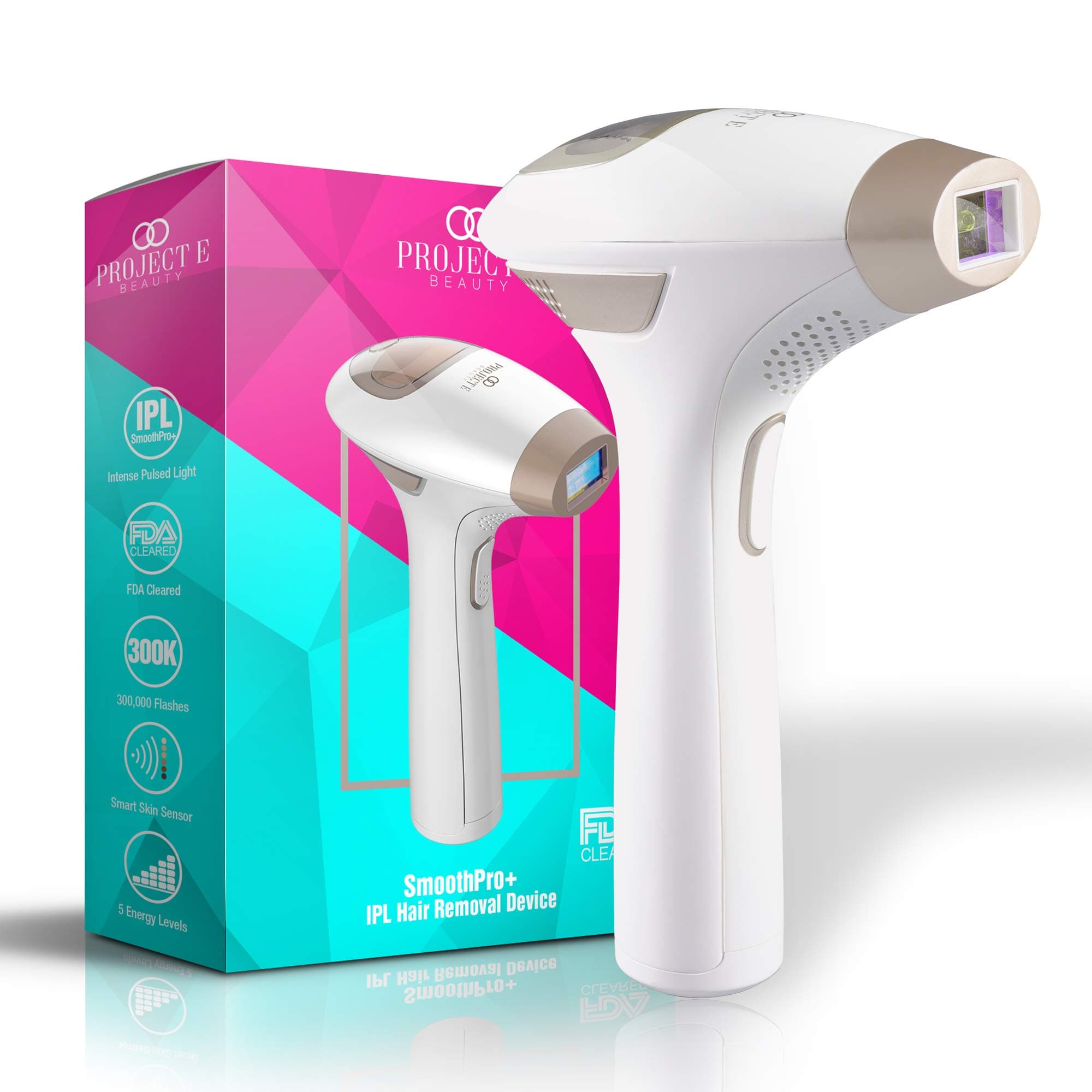 Project E Beauty SmoothPro+ IPL Hair Removal Device