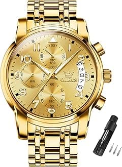 Watch for Men Diamond Business Quartz Stainless Steel Waterproof Luminous Date Wrist Watch