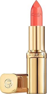 L'Oréal Paris Color Riche Satin Smooth Lipstick, Moisturising Pure Pigment Lip Colour, With Omega 3 & Vitamin E, Ultra Creamy Formula, Shade: 373 Magnetic Coral