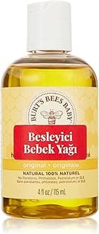 Burt's Bees Baby 100% Natural Nourishing Baby Oil Baby Skin Care - 115ml Bottle, Packaging May Vary