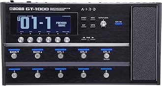 GT-1000 | Industry-Leading Guitar Effects Processor | Unmatched Sound Quality | Highly Expressive Guitar Amps Crafted with AIRD | Onboard BOSS Effects | Built-in Bluetooth | I/O Features