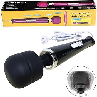 Power Massager Vibrating Big Tool Electric Massage Sports for Women, Hand Held Deep Tissue Muscle Massager, Personal Massage Device (Black Color)