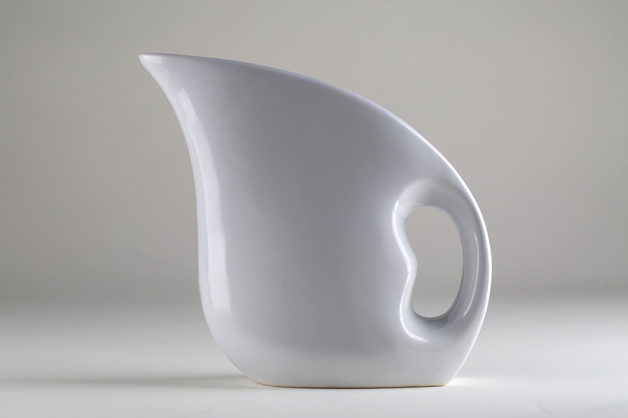 White Ceramic Lota- portable bidet