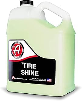 Tire Shine Gallon - Spray Tire Dressing W/ SiO2 for Non Greasy Car Detailing |Use W/Tire Applicator After Tire Cleaner & Wheel Cleaner,Gives A Ceramic Coating Wax