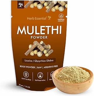 Herb Essential Pure Mulethi (Licorice) Powder 50g