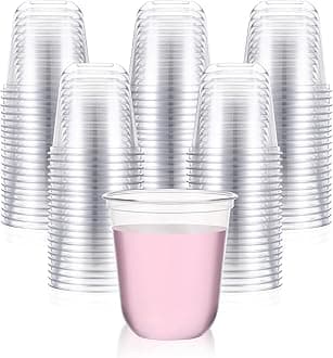 Plastic Stemless Wine Glasses