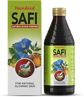 Hamdard Safi Blood Purifier Syrup Skin Care Pimple Free for Natural Glowing Skin 100 ML- Pack of 2