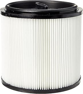 Vacmaster, Washable, dry and wet use, Cartridge Filter, White