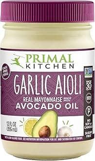 Real Mayo Made with Avocado Oil Garlic Aioli - 12 fl. oz.