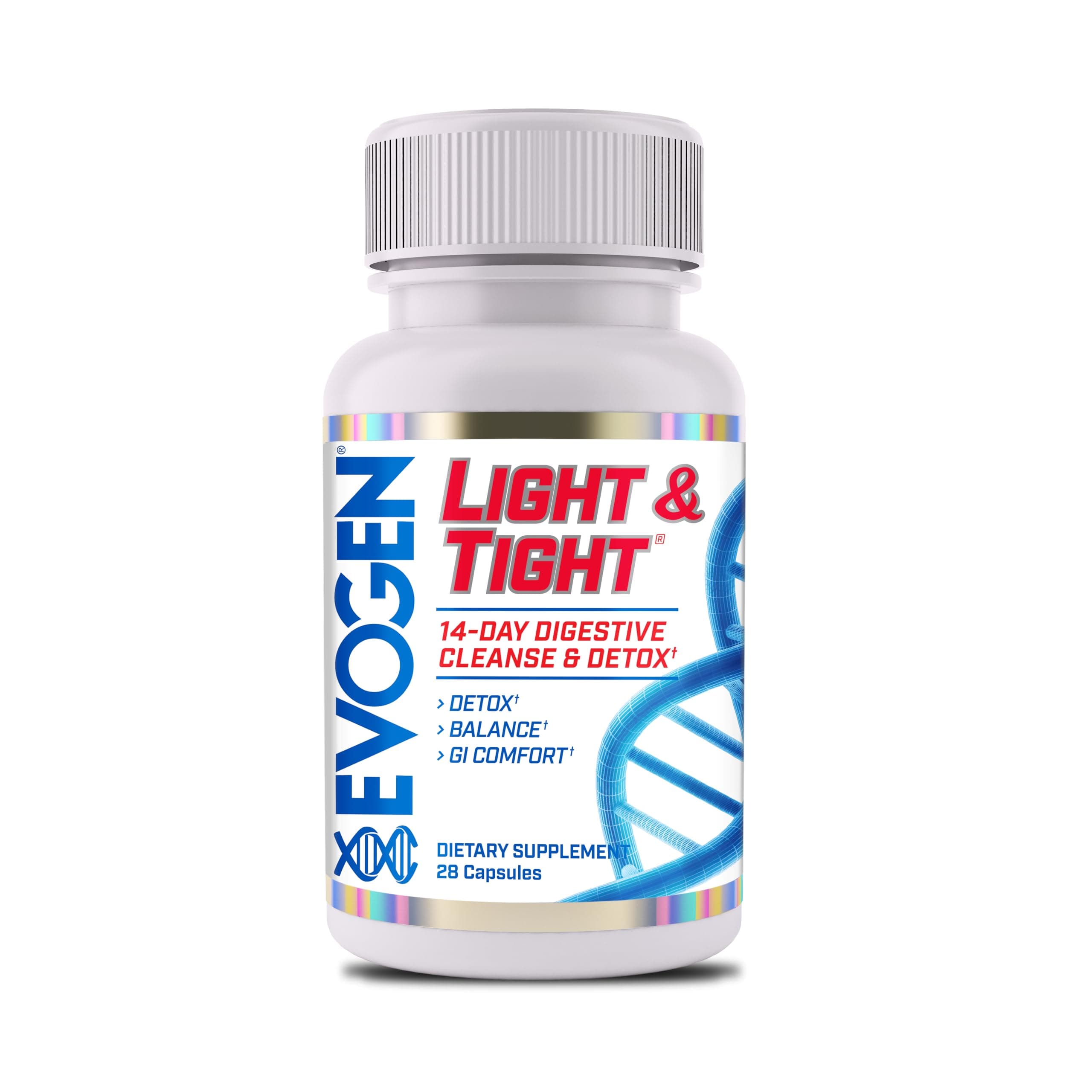 Evogen Light & Tight, White, 28 Capsules