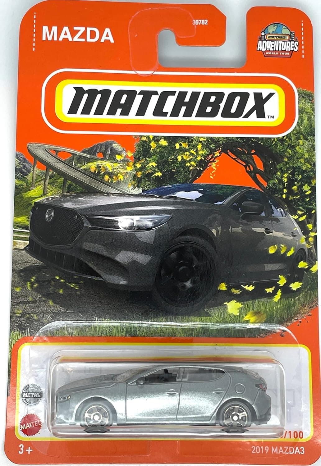 Hot Wheels Collectors Matchbox 2022 - 2019 Mazda 3 [Silver] 80/100