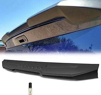 Truck Tailgate Spoiler Cover Compatible with 2009-2021 D0DGE Ram 1500 2500 3500 Rear Spoiler Wing Matte Black