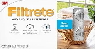 Filtrete Whole House Air Freshener for AC Furnace Air Filter, Linen Breeze
