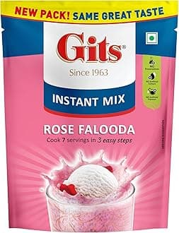 Gits Falooda Mix, Rose, 200g