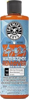 - Chemical Guys Heavy Duty Water Spot Remover Gel for Paint, Glass, and Metal - Mineral and Water Spot Remover for Cars, Trucks, Motorcycles, RVs & More - 16 oz