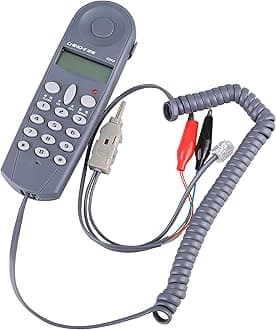 CRUISER C019 Telephone Phone Line Network Cable Tester Butt Test Tester Lineman Tool Cable Set with Connectors and Joiner