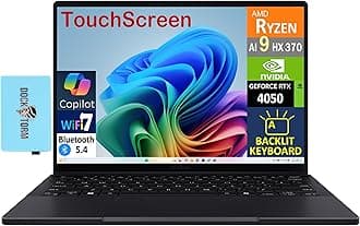 ASUS ProArt PX13 (Replace P16) 2-in-1 AI Laptop 13.3" Touch OLED 3K 500 nits Display (Ryzen AI 9 HX 370, RTX 4050, 32GB LPDDR5X, 1TB SSD, Backlit KYB, WiFi 7, BT 5.4, Win11H) w/DKZ USB Port Expander